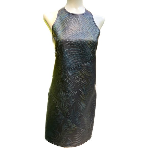 NEW Lambskin Leather Perforated Dress,- Robert Graham, Size 6 - Picture 14 of 16